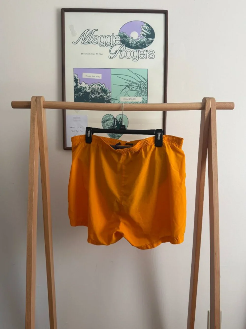 Nike Dri-Fit Vibrant Orange Running Shorts